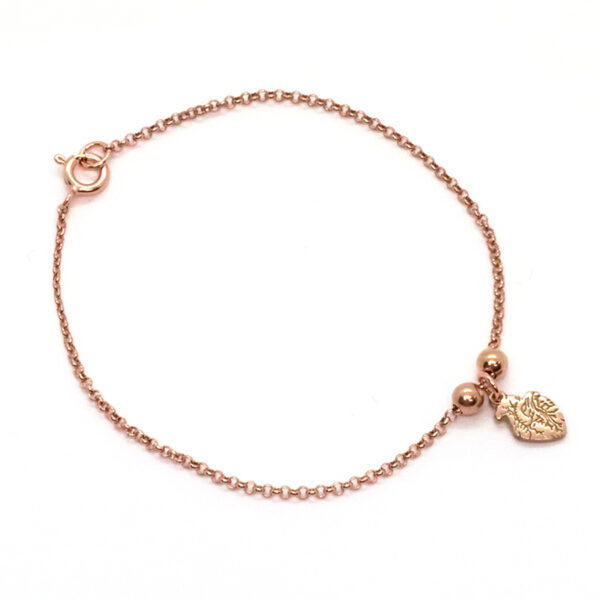 Bracciale PICCOLO CUORE oro rosa