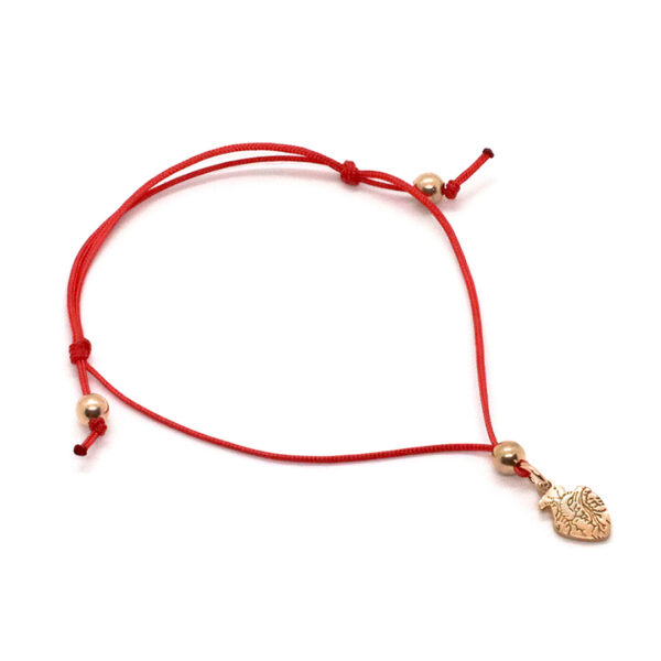 Bracciale RAGGI DI CUORE oro rosa