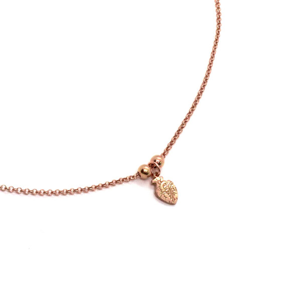 Collana PICCOLO CUORE oro rosa