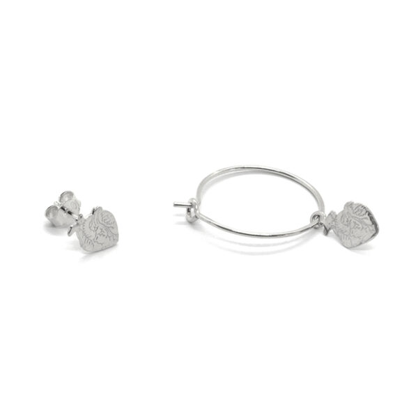 Demi Hoops 2 cm argento