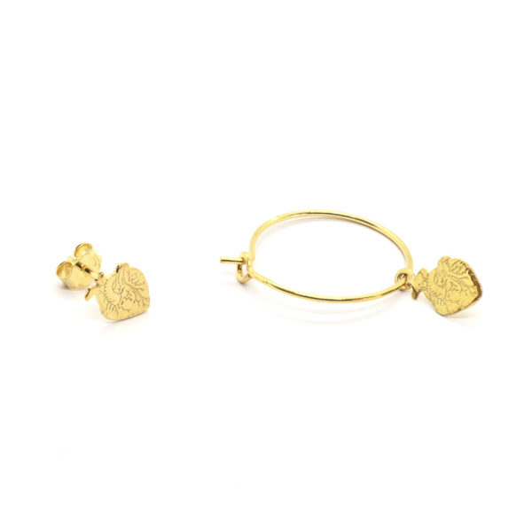 Demi Hoops 2 cm oro