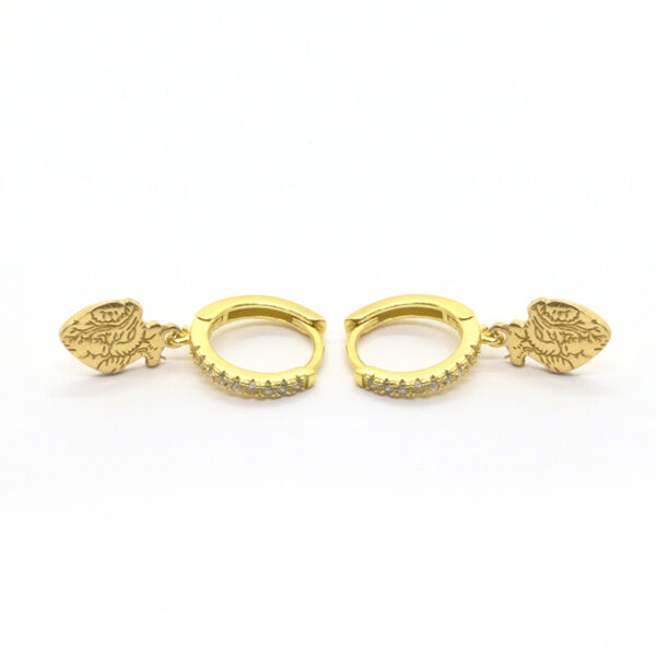 Sparkling hoops oro