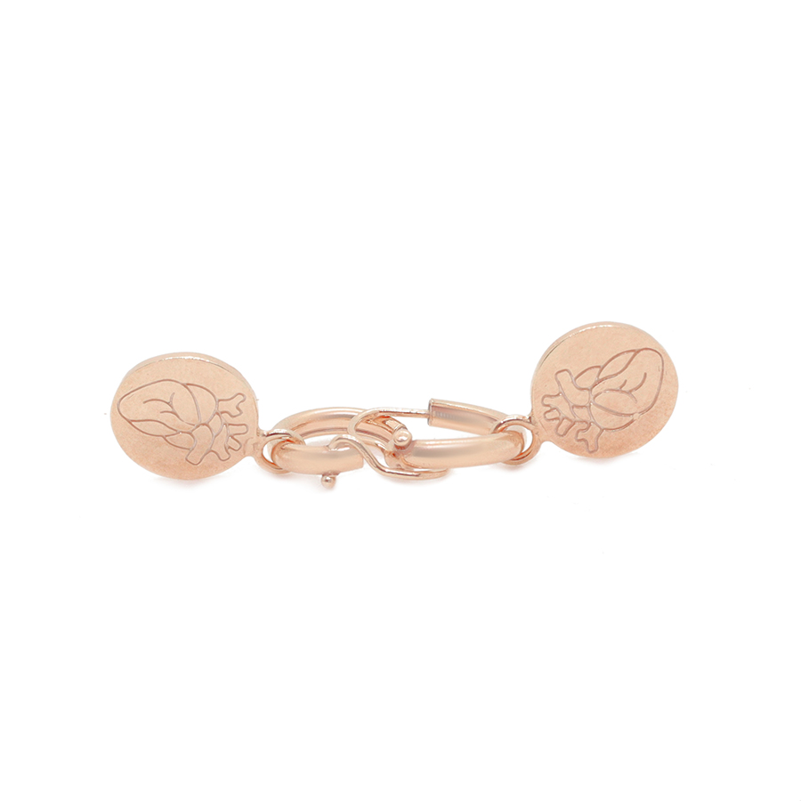 Hoops petit Bonheur oro rosa