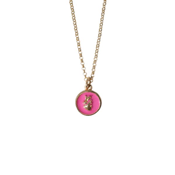 Collana Petite Anatomique Oro - Rosa